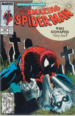Amazing Spider-Man #308: Click Here for Values