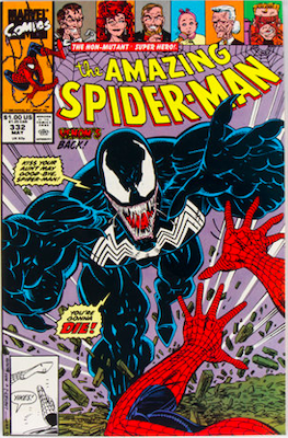 Amazing Spider-Man #332: Click Here for Values