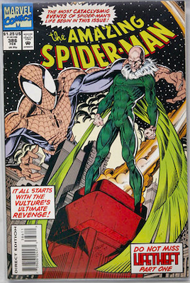 Amazing Spider-Man #386: Click Here for Values