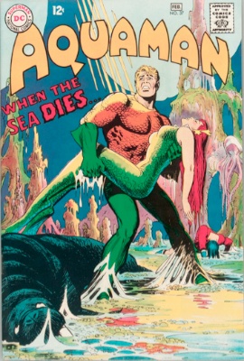 Origin and First Appearance, Scavenger, Aquaman #37, DC Comics, 1968. Click for value