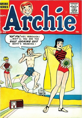 Archie Comics #95. Click for current values.