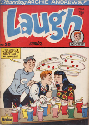 Laugh Comics #20: First in Spin-Off series. click for values