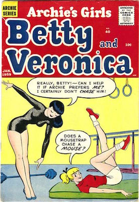 Archie's Girls Betty and Veronica #40. Click for current values.