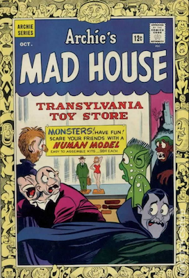 Archie's Madhouse #36: First Salem the Cat. Click for value