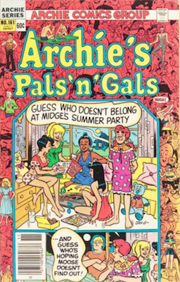 Archie's Pals and Gals #161: First solo Cheryl Blossom story. Click for values