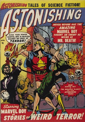 Astonishing #3 (1951): First issue of the series. Click for value