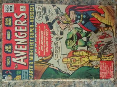 Avengers #1 Value? front cover