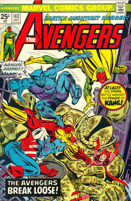 Avengers #143: Click Here for Values