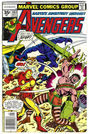 Avengers #163 Marvel 35 Cent Price Variant