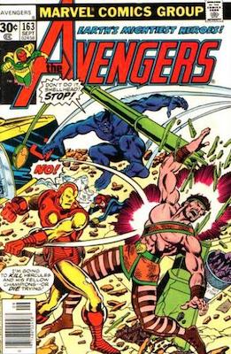 Avengers #163: Click Here for Values