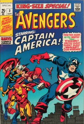 Avengers Comic Annual 3. Click for value