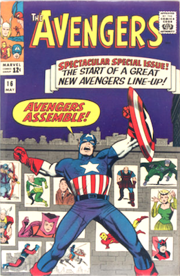 Avengers Assemble! Avengers comic #16 features the new line-up