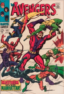 Avengers Comic #55: 1st Appearance of Ultron. Click for values