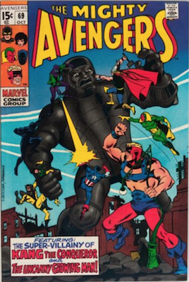 Avengers Comics #69: 1st Squadron Sinister. Click for value