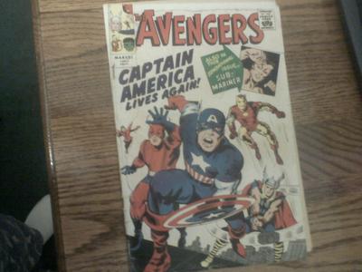 Avengers Golden Record Reprint Marvel Comics