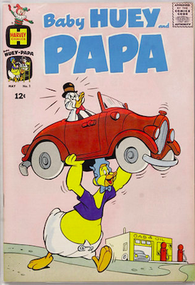 Baby Huey & Papa #1: Click Here for Values