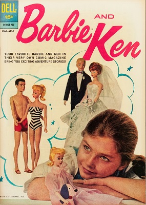 Barbie and Ken #1 (1962): based on the dolls. Click for values