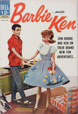 Barbie and Ken Comic #3. Click for values