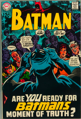 Batman #211: Click Here for Values