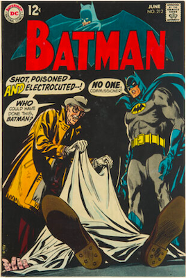 Batman #212: Click Here for Values
