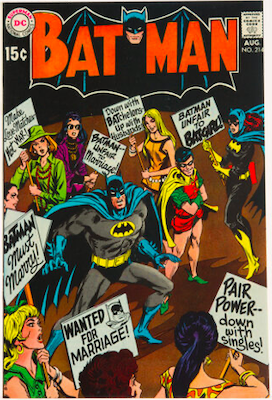 Batman #214: Click Here for Values