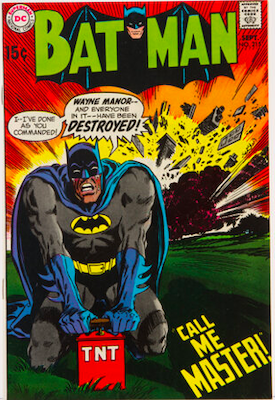 Batman #215: Click Here for Values