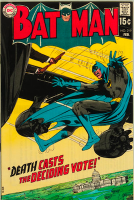 Batman #219: Click Here for Values