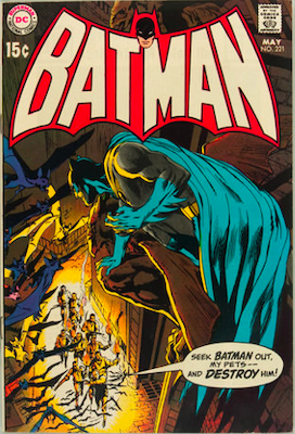 Batman #221: Click Here for Values