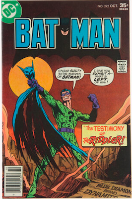 Batman #292: Click Here for Values