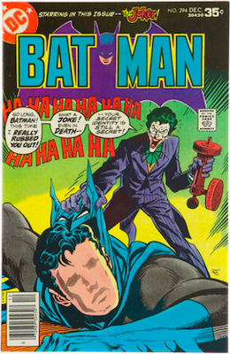Batman #294: Click Here for Values