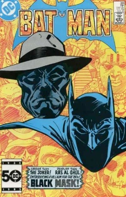 Origin and First Appearance, Black Mask, Batman #389, DC Comics, 1985. Click for value