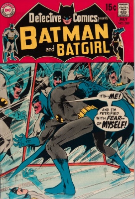 Detective Comics #389 (July 1969): Who Is More Frightening? Click for values