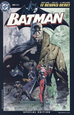 Batman #608 Retailer Appreciation cover. Click for values