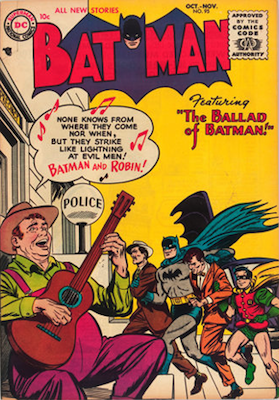 Batman #95, October 1955. Click for value