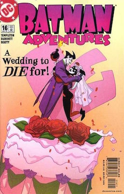 Batman Adventures v2 #16 (2004) Classic Joker and Harley Quinn Wedding Cover. Click for values