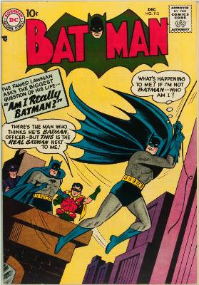 Origin and First Appearance, Signalman, Batman #112, DC Comics, 1957. Click for value