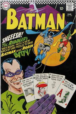Batman #179: 2nd Silver Age Riddler. Click for values