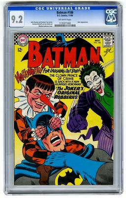 Batman Comic #186 Value