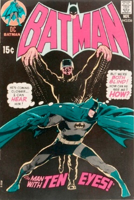 Origin and First Appearance, Ten-Eyed Man, Batman #226, DC Comics, 1970. Click for value