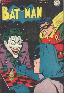 Batman #23, early Joker cover with Chess theme