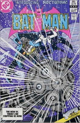 Origin and First Appearance, Nocturna, Batman #363, DC Comics, 1983. Click for value