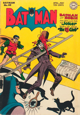 Batman Comic #40. Joker cover. Click for value