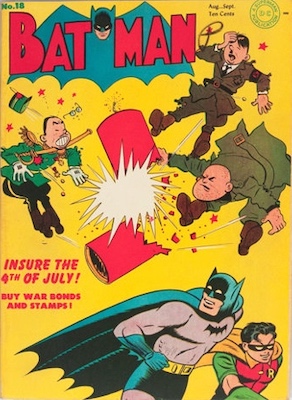 Batman #18, August 1943. Click for value
