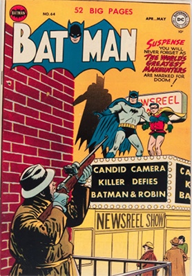 Batman Comic #64, April 1951. Click for value