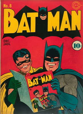 Batman #8, Record sale: $15,000. Click for values