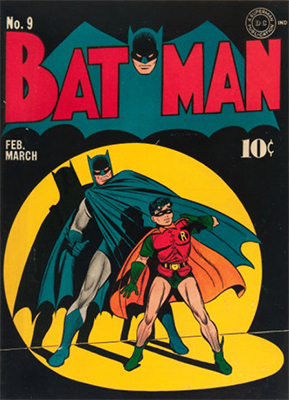 Batman #9, Record sale: $28,000. Click for values