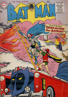 Batman #96, December 1955. First Silver Age Batman appearance? Click for value