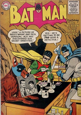 Batman #97, February 1955. Click for value