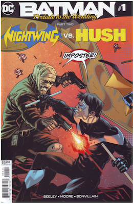 Prelude to the Wedding: Nightwing vs Hush (2018). Click for values.