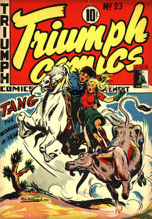 Bell Features Triumph Comics #23